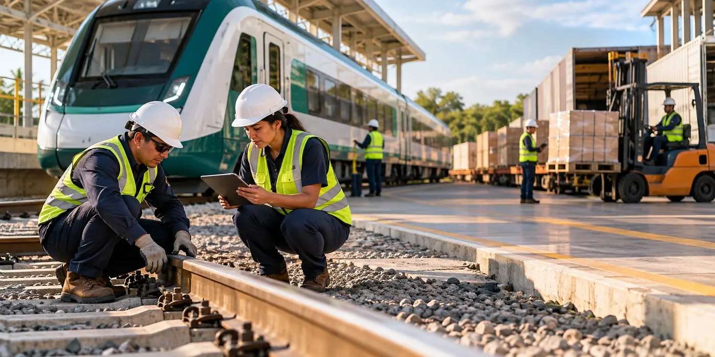 5 habilidades que el Tren Maya ya está pidiendo en logística y mantenimiento