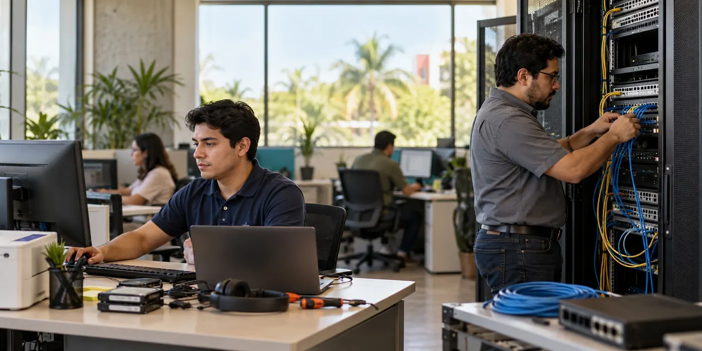 Administrador de redes vs. técnico en soporte: qué formación pide cada puesto